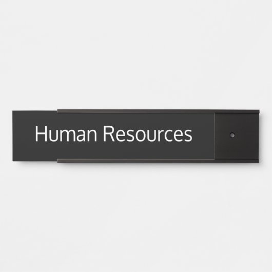Human Resources Kantoor deurteken Deurbordje (Voorkant)