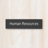 Human Resources Kantoor deurteken Deurbordje (Voorkant)