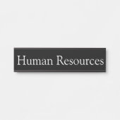 Human Resources Kantoor deurteken Deurbordje (Voorkant)