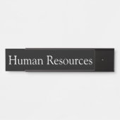 Human Resources Kantoor deurteken Deurbordje (Voorkant)