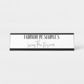 Human Resources Living the Dream Bureau Naambordje (Voorkant)