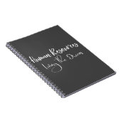 Human Resources Living the Dream HR Gift Notitieboek (Rechterzijde)