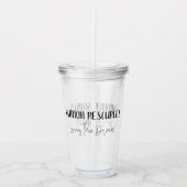 Human Resources Living the Dream HR Kantoor Gift Acryl Drinkbeker (Voorkant)