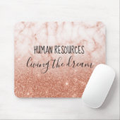 Human Resources Living the Dream Kantoor Work Humo Muismat (Met muis)