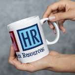 Human Resources Peace Love HR Koffiemok<br><div class="desc">Kort de gift van de afdeling van het personeel voor een manager van u bij een bedrijf of een zaken. Peace Love Human Resources.</div>
