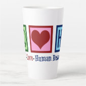 Human Resources Peace Love HR Latte Mok (Voorkant)