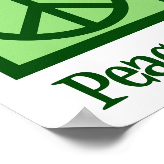 Human Resources Peace Love HR Poster (Hoek)