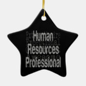 Human Resources Professional Extraordinaire Keramisch Ornament (Achterkant)