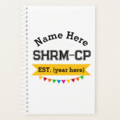 Human Resources SHRM-CP gepersonaliseerde gift Planner (Voorkant)