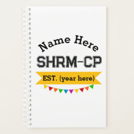 Human Resources SHRM-CP gepersonaliseerde gift Planner