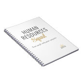 Human Resources Squad – Personalized Notebook Notitieboek (Rechterzijde)