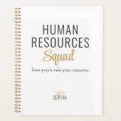 Human Resources Squad – Persoonlijke Planner (Voorkant)