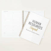 Human Resources-team met motiverende quote Planner (Display)
