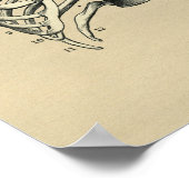 Human RibCage Anatomy 1902  Print (Hoek)