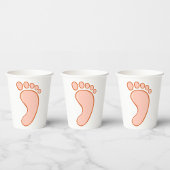 Human Rights Foot Papieren Bekers
