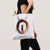 Human Rights for All – Minimal Diversity Circle De Tote Bag (Dichtbij)