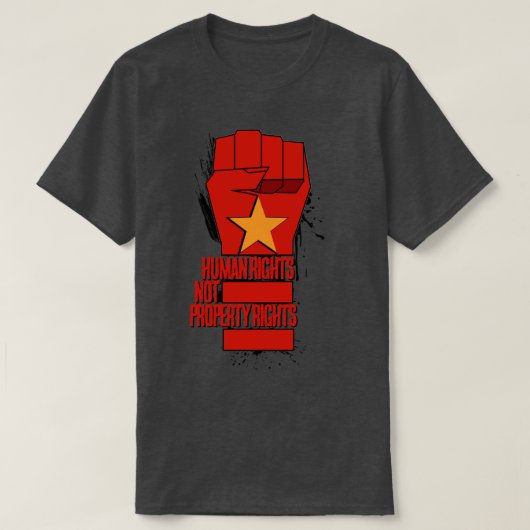 HUMAN RIGHTS T-SHIRT (Design voorkant)
