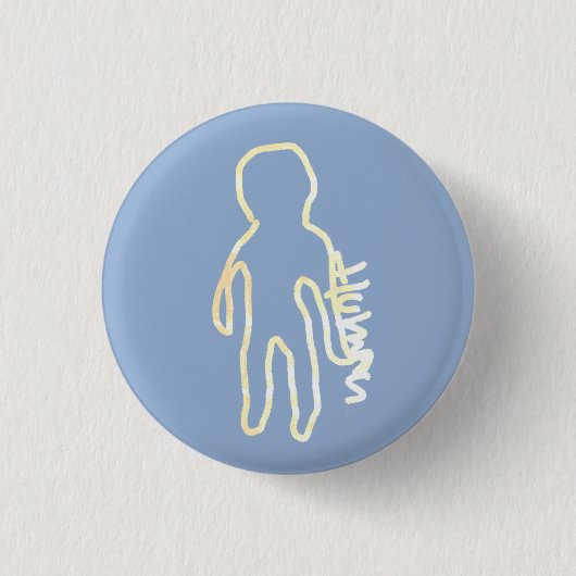 ■□　Human □■ Ronde Button 3,2 Cm (Voorkant)