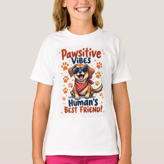 Human’s Best Friend Cute Dog T-shirt