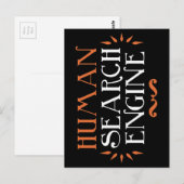 Human Search Engine Briefkaart (Voorkant / Achterkant)