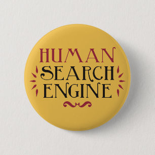 Human Search Engine Ronde Button 5,7 Cm