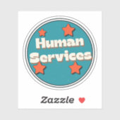 Human Services Sticker (Vel)