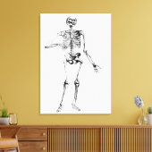 Human Skeleton Canvas Afdruk (Insitu (Woonkamer))