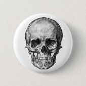 Human Skull Button (Voorkant)