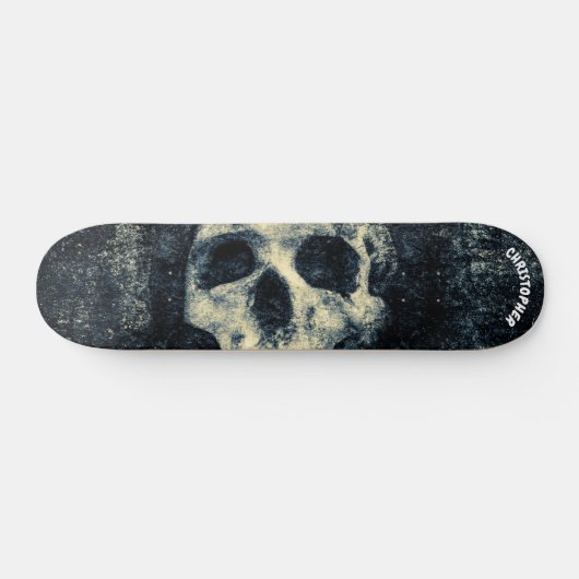 Human Skull Customizable Persoonlijk Skateboard (Horizontaal)