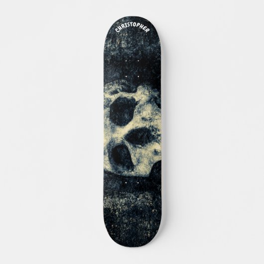 Human Skull Customizable Persoonlijk Skateboard (Voorkant)