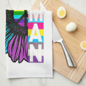 Human Sunflower Rainbow LGBT Flag Gay Pride Proud Theedoek (Quarter Fold)