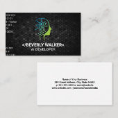 Human Tech Logo Visitekaartje (Voorkant / Achterkant)