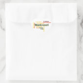 Human Tendences Word Art versie 1 Hart Sticker (Tas)