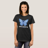 Human Trafficking Awareness Month Blue Ribbon Butt T-shirt (Voorkant volledig)