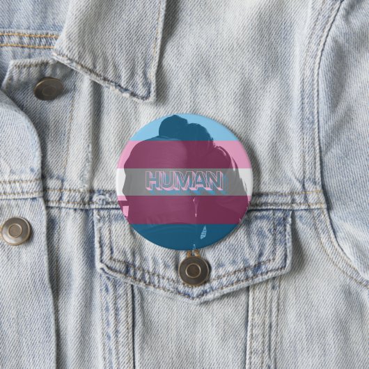 Human Trans Pride Button (In situ)