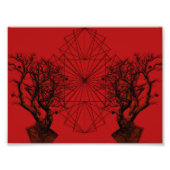 human tree foto afdruk (Voorkant)