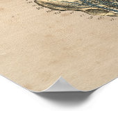 Human Veins Heart Anatomy 1841 Print (Hoek)