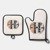 HUMAN x MACHINE Ovenwant & Pannenlap Set (Voorkant)