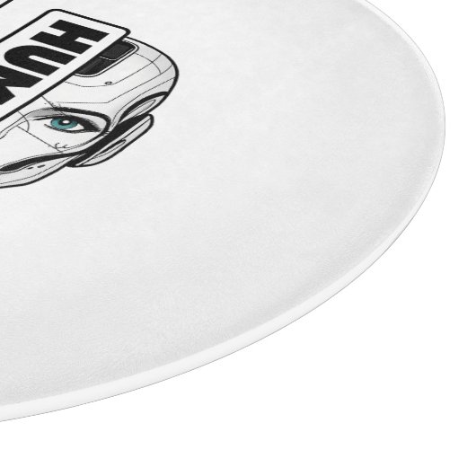 HUMAN x MACHINE Snijplank (Hoek)