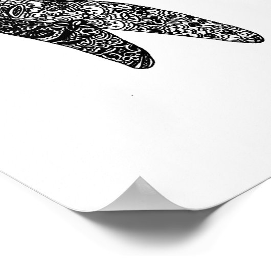 Humanatee print (Hoek)