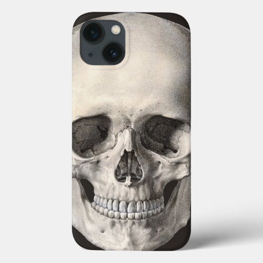 humane anatomische schedel, Halloween Skeleton Case-Mate iPhone Case (Achterkant)