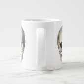  humane anatomische schedel, Halloween Skeleton Grote Koffiekop (Achterkant)