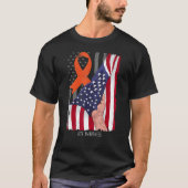 Humane behandeling van vluchtelingen HTR American  T-shirt (Voorkant)