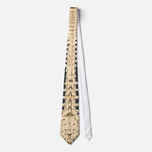 Humane ruggengraatontwerp neecktie stropdas (Voorkant)