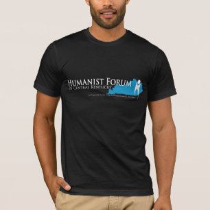 Humanist Forum voor het Midden-Kentucky Black T-sh T-shirt