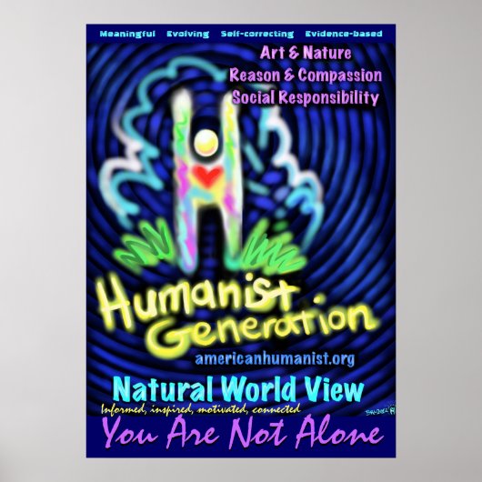 Humanist Generation Poster (Voorkant)