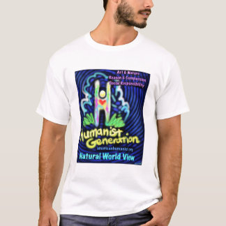 Humanist T-shirt (leuk, kleurrijk ontwerp)