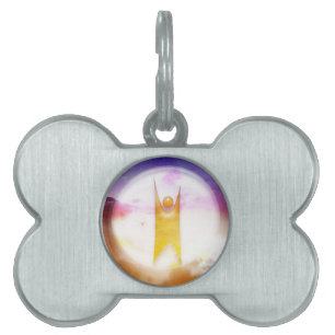 Humanistisch symbool huisdieren naamplaatje