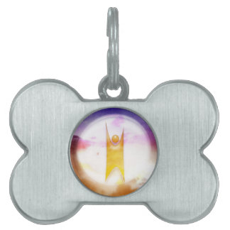 Humanistisch symbool huisdieren naamplaatje