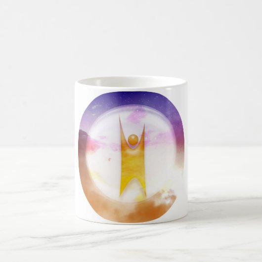 Humanistisch symbool koffiemok (Center)